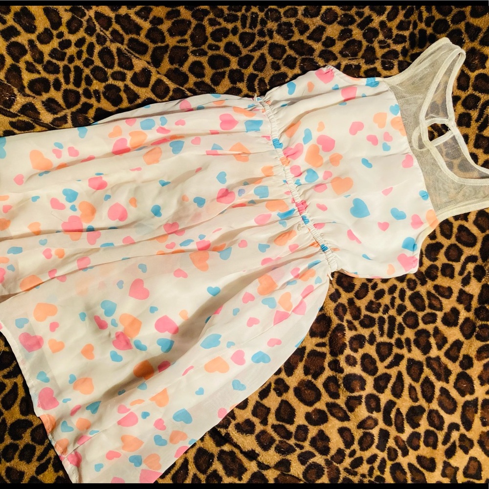 NWOT Girls size 6/6x Holiday Editions Heart Dress